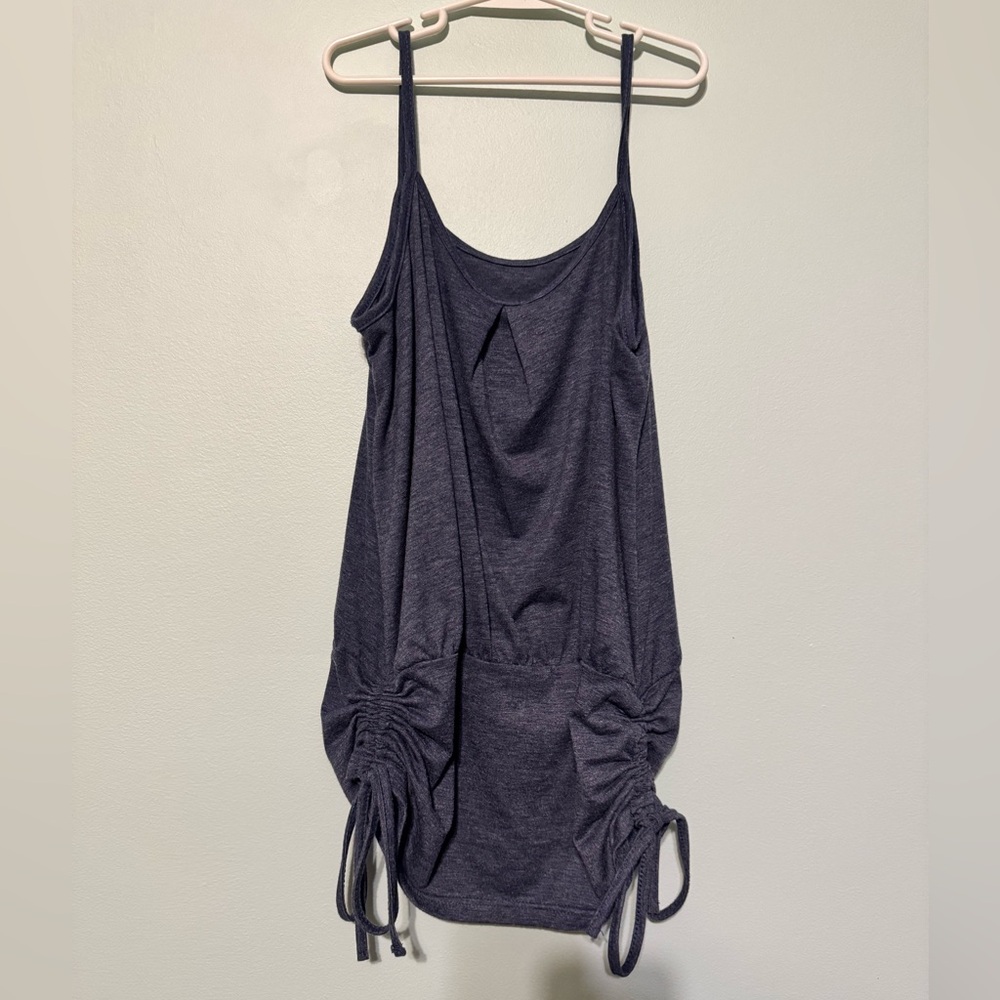 SHEIN Dark Gray Ruched Camisole